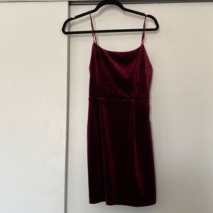 Velvet Minidress